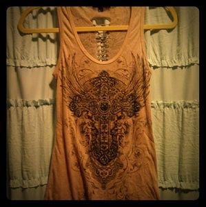 LA Culture Knot Back Tank